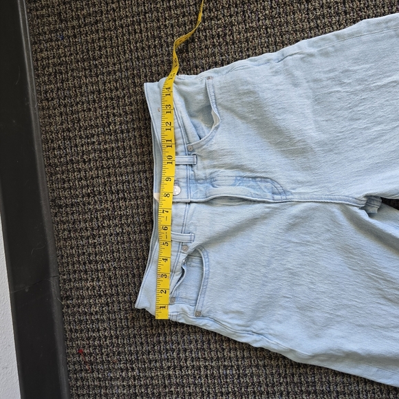 Madewell Blue Straight Leg Jeans Timeless Style - Picture 7 of 13